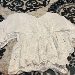 White summer cat and Jack shirt